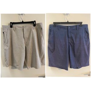 Men’s Hang Ten Wave Crush Hybrid 38 Shorts Bundle